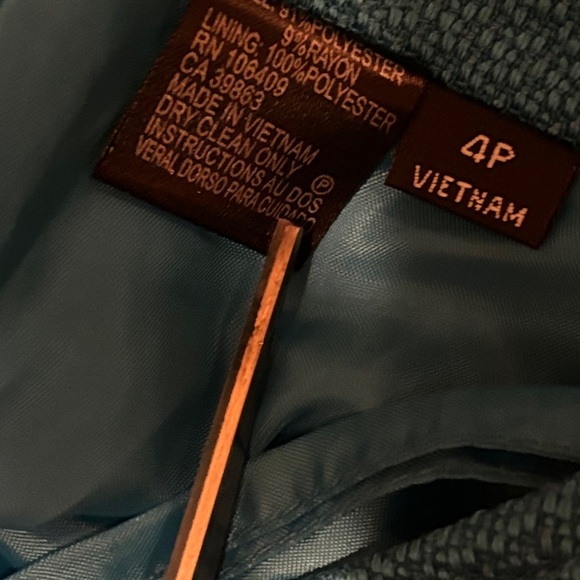 Tahari ASL business Women’s sets skirt blazer size 4, 4p 6 GORGEOUS - Picture 15 of 16